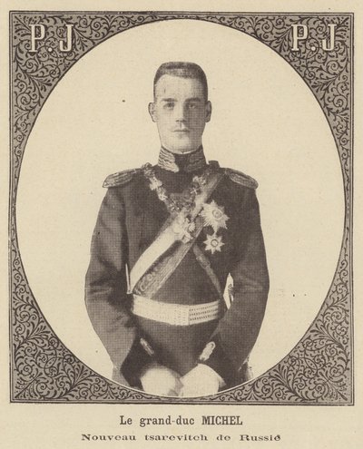 Grand-duc Michel, nouveau tsarévitch de Russie - French School